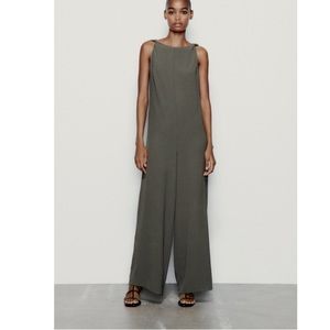 Zara flowy knotted jumpsuit
